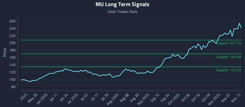 MU Long Term Analysis for November 12 2025