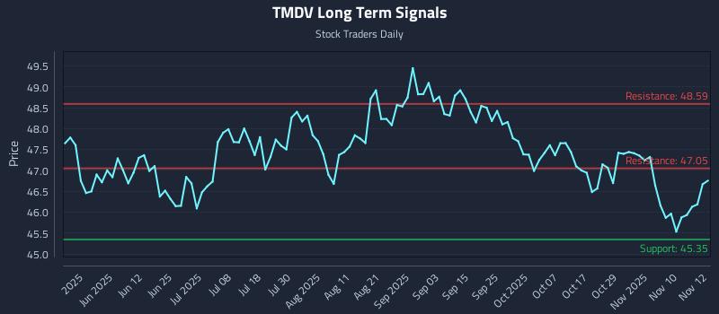 TMDV Long Term Analysis for November 13 2025