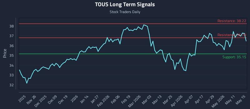TOUS Long Term Analysis for May 17 2026 TOUS Long Term Analysis for May 17 2026